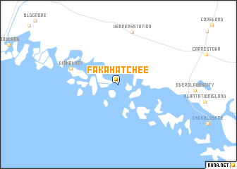 map of Fakahatchee
