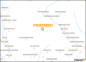 map of Fakara Béri