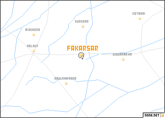 map of Fakarsar