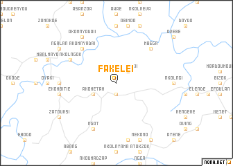 map of Fakélé I