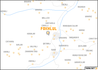 map of Fakhlul