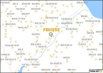 map of Fakiene