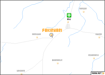 map of Fakirwāri