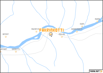 map of Fakrinkotti