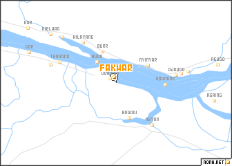 map of Fakwar