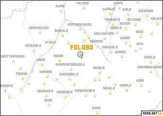 map of Falaba