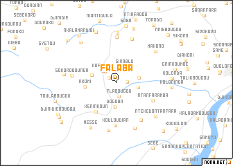 map of Falaba