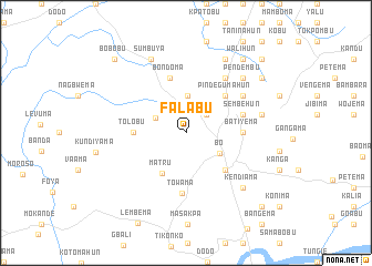 map of Falabu