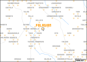 map of Faladian