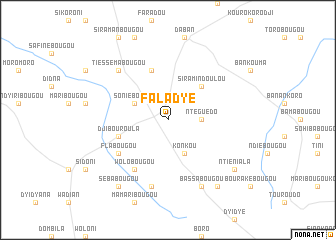 map of Faladyé