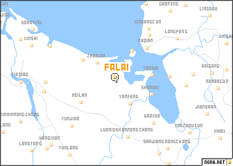 map of Falai