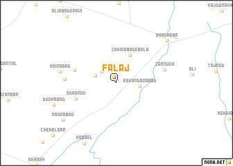 map of Falaj