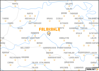 map of Falakahla