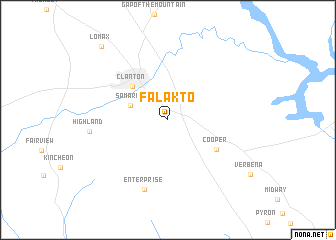 map of Falakto