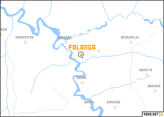 map of Falanga