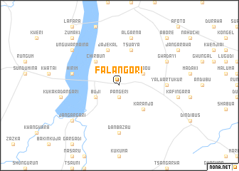 map of Falangori