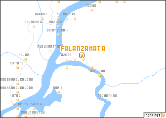 map of Fala-Nzamata