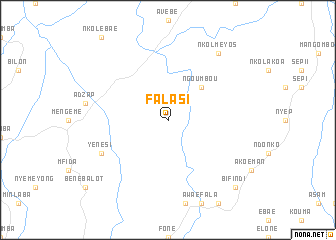 map of Falasi