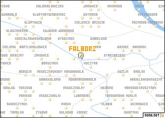 map of Falborz