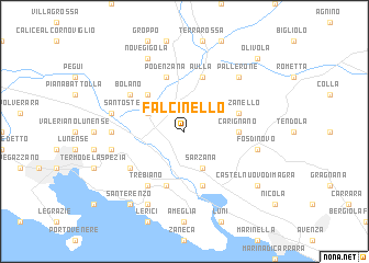 map of Falcinello