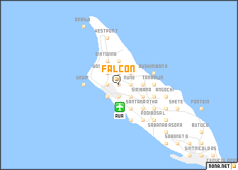 map of Falcon