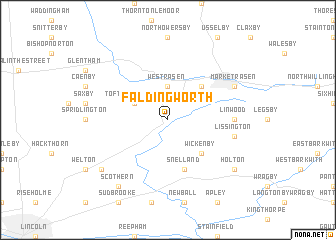 map of Faldingworth