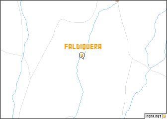 map of Faldiquera