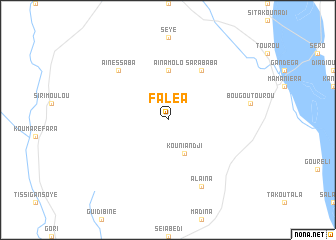 map of Faléa