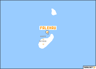 map of Falehau