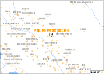 map of Fāleḩ-e Sarqal‘eh