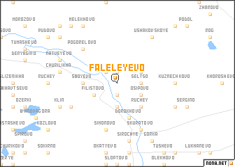 map of Faleleyevo