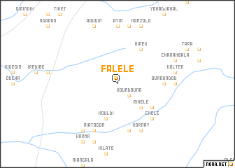 map of Falélé