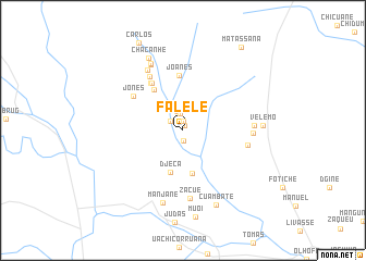 map of Falele