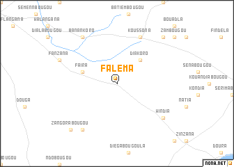 map of Faléma