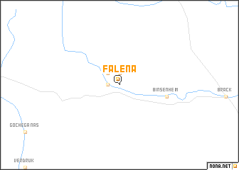 map of Falena