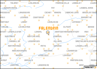map of Falendrin