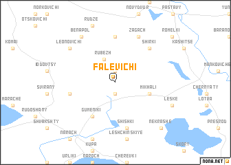 map of Falevichi