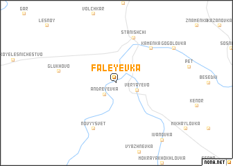 map of Faleyevka