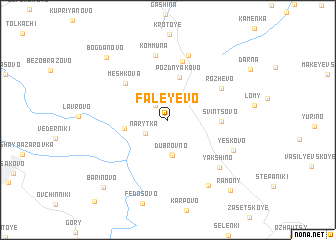 map of Faleyevo