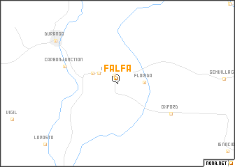 map of Falfa