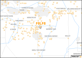 map of Falfa