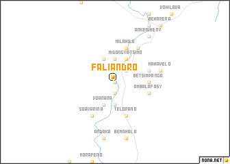 map of Faliandro