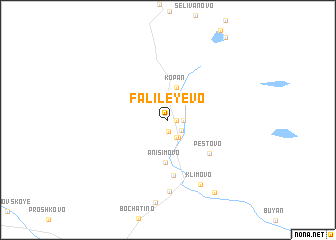 map of Falileyevo