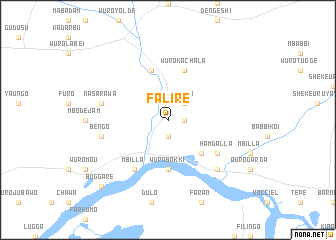 map of Falire