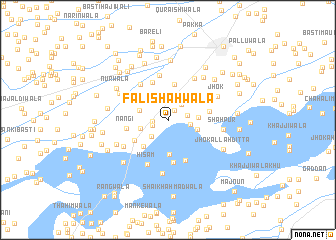 map of Fāli Shāhwāla