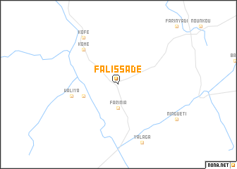 map of Falissadé
