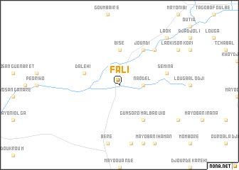 map of Fali