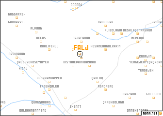 map of Falj