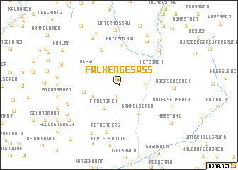 map of Falken-Gesäß