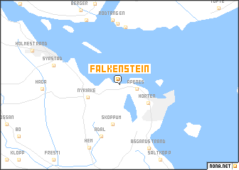 map of Falkenstein